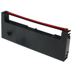 QR-900 2CLR Black & Red Ink Ribbon 